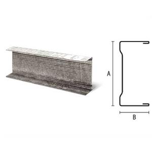 Solera Baja 70x30x2600 Mm Bwg 24  Durlock