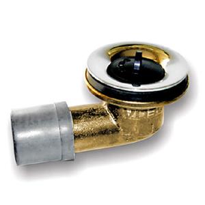 Sopapa Bronce Codo Para Bañera Adaptador Pvc