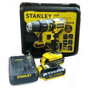 Stanley - Atornillador Taladro 13mm Percutor 20v 2vel. Sin Carbones Brushless