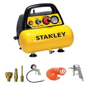 Stanley Compresor 6 Litros 1.5hp 230v 1100w 8 Bar