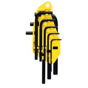 Stanley Set 10 Piezas Llave Allen Pulgadas Hexag. 69-254