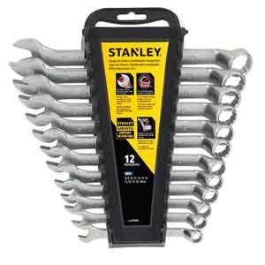 Stanley Set  12 Piezas Llave Combinada Acod. Met. Stmt97569