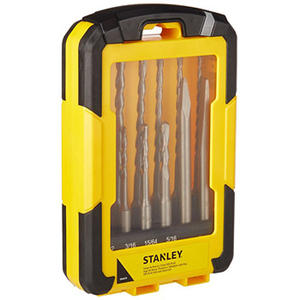 Stanley Set 12 Piezas Sds Plus Mechas - Cincel - Punta + Estuche