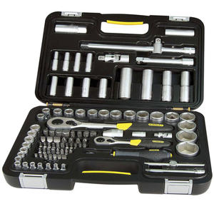 Stanley Set  96 Piezas Tubos Y Puntas 1/2 Y 1/4" Fastmax