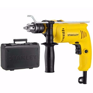 Stanley - Taladro 13mm Percutor 600w Vel. Var. Rever. 2900 Rpm Maletin