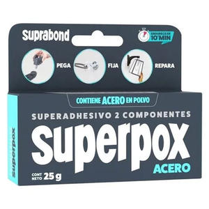 Suprabond Pegamento Con Acero En Polvo  25g