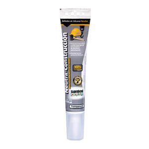 Suprabond Sellador Silicona Neutra Construccion Transparente 110ml - Pomo