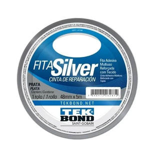 Tekbond Cinta Duct Tape 48mm X 5m Gris / Plata