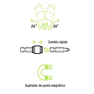 Truper Adaptador Magnetico 85 Mm