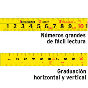 Truper Cinta Metrica  3 M X 12,7 Mm Anti-golpe