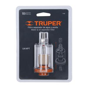 Truper Filtro / Trampa Agua Herramienta Neumatica