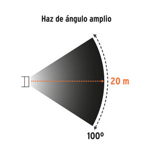 Truper Linterna Vincha 1 Led Minero 150 Lm