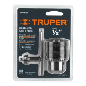 Truper Mandril Metalico 13 Mm Con Llave