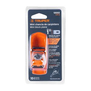 Truper Mini Cepillo Carpintero Cuchilla 25mm