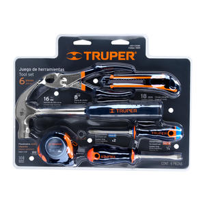 Truper Set 6 Herramientas Para Hogar