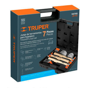 Truper Set  7 Piezas Martillo Y Entibadores