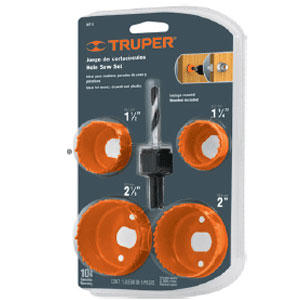 Truper Set Sierra Copa 5 Piezas Blister (18081)