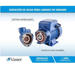 Vasser Bomba Periferica Qb60 220v 0.5hp