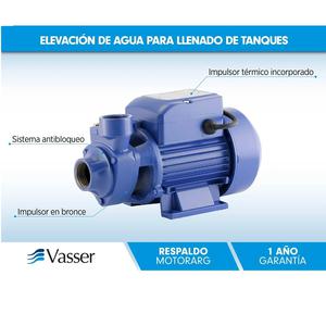 Vasser Bomba Periferica Qb60 220v 0.5hp