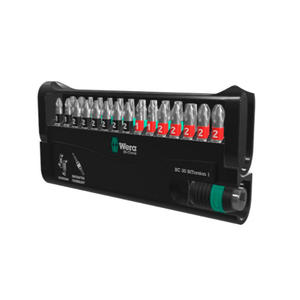 Wera Set 30 Piezas De 29 Puntas + Porta Punta Magnetico Bc 30 Bi Torsion 1