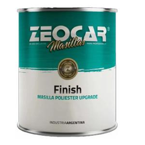 Zeocar Masilla Plastica Poliester Finish 1 Kg